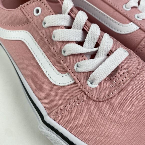 Vans Ward Canvas Sneakers Powder Pink Kids Size 3 Brand New - Picture 13 of 16
